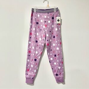 🟠5/$25 NEW George Purple Stars Fleece Sleep Jogger Pants (size M, L & XL)